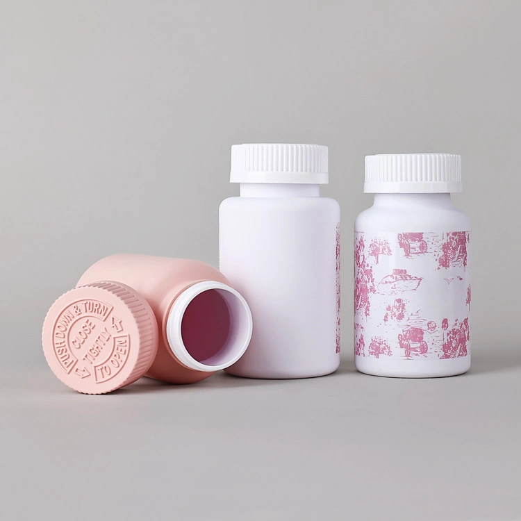 Supplement & vitamin jars