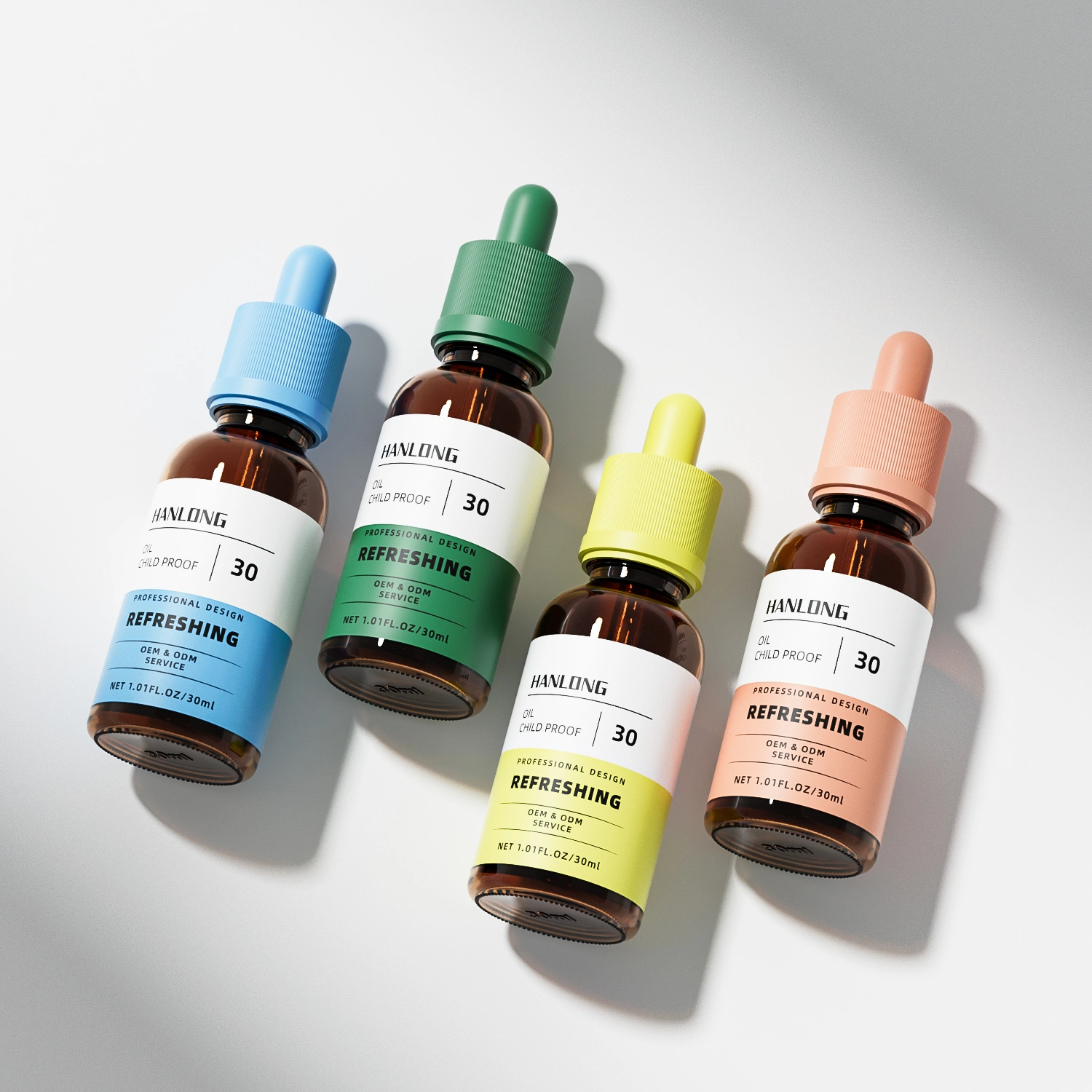 CBD dropper bottles