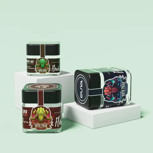 Child-resistant flower jars